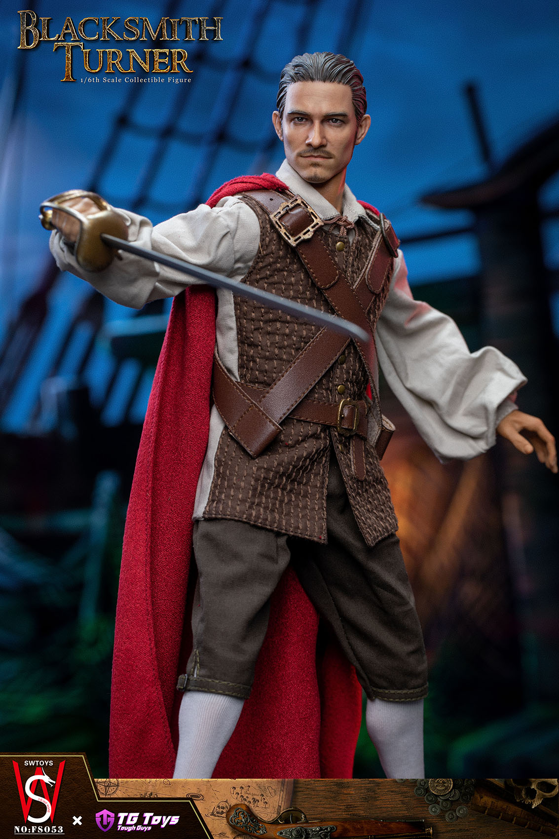 PRE-ORDER SWTOYS×TGToys (FS053) Blacksmith Turner 1/6 Scale Action Figure