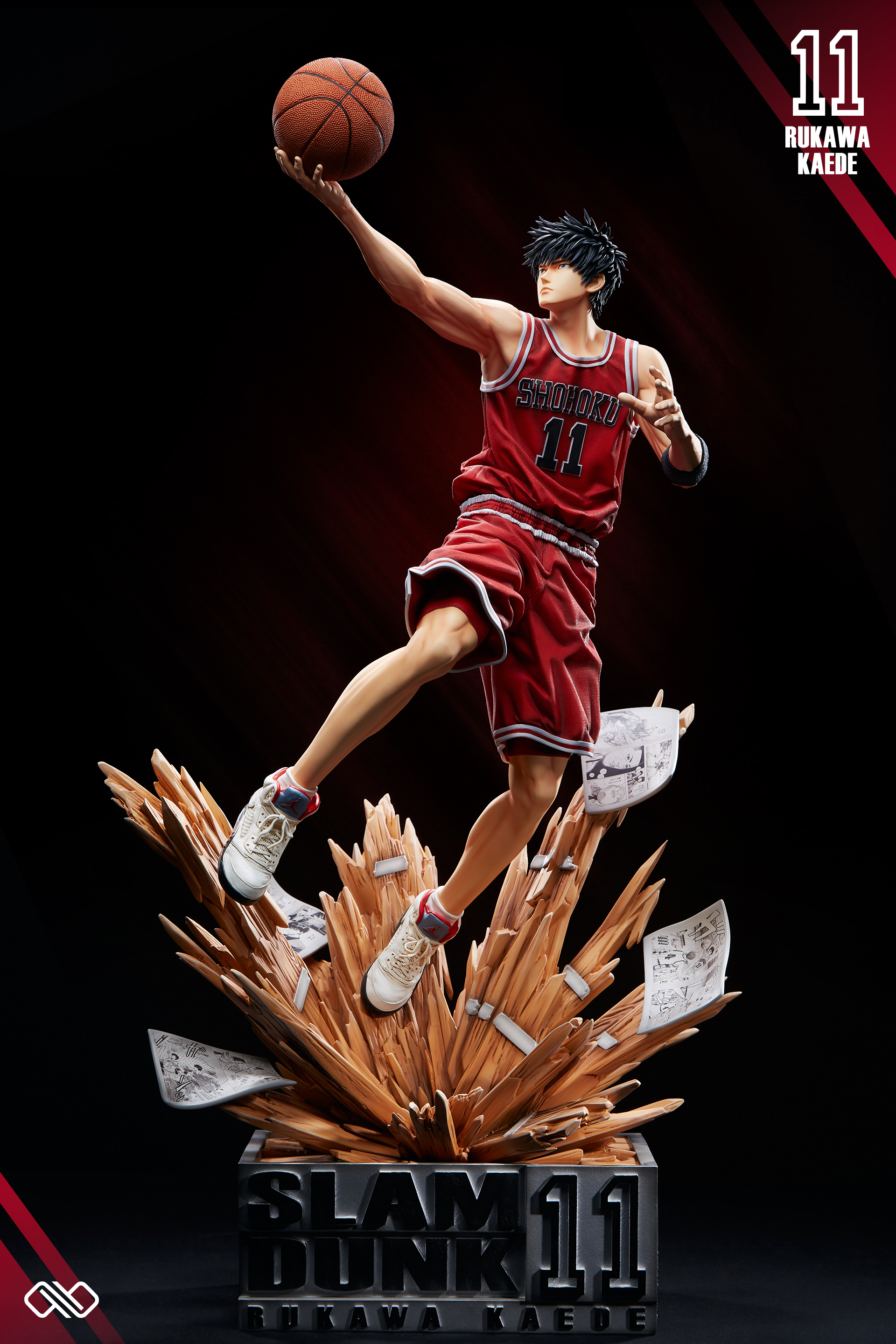 Infinite Studio - Slam Dunk Basketball Flyer Rukawa Kaede 1/4 Statue(GK)