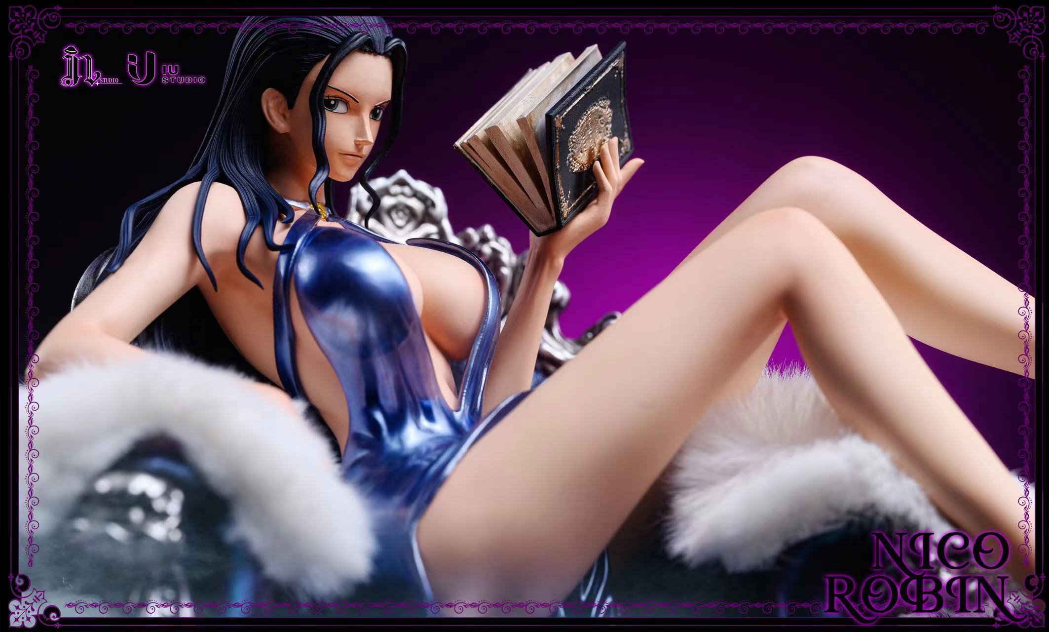 PRE-ORDER IN Studio & IU STUDIO - One Piece Suit Thug #4 Nico·Robin Statue(GK) (Adult 18+)