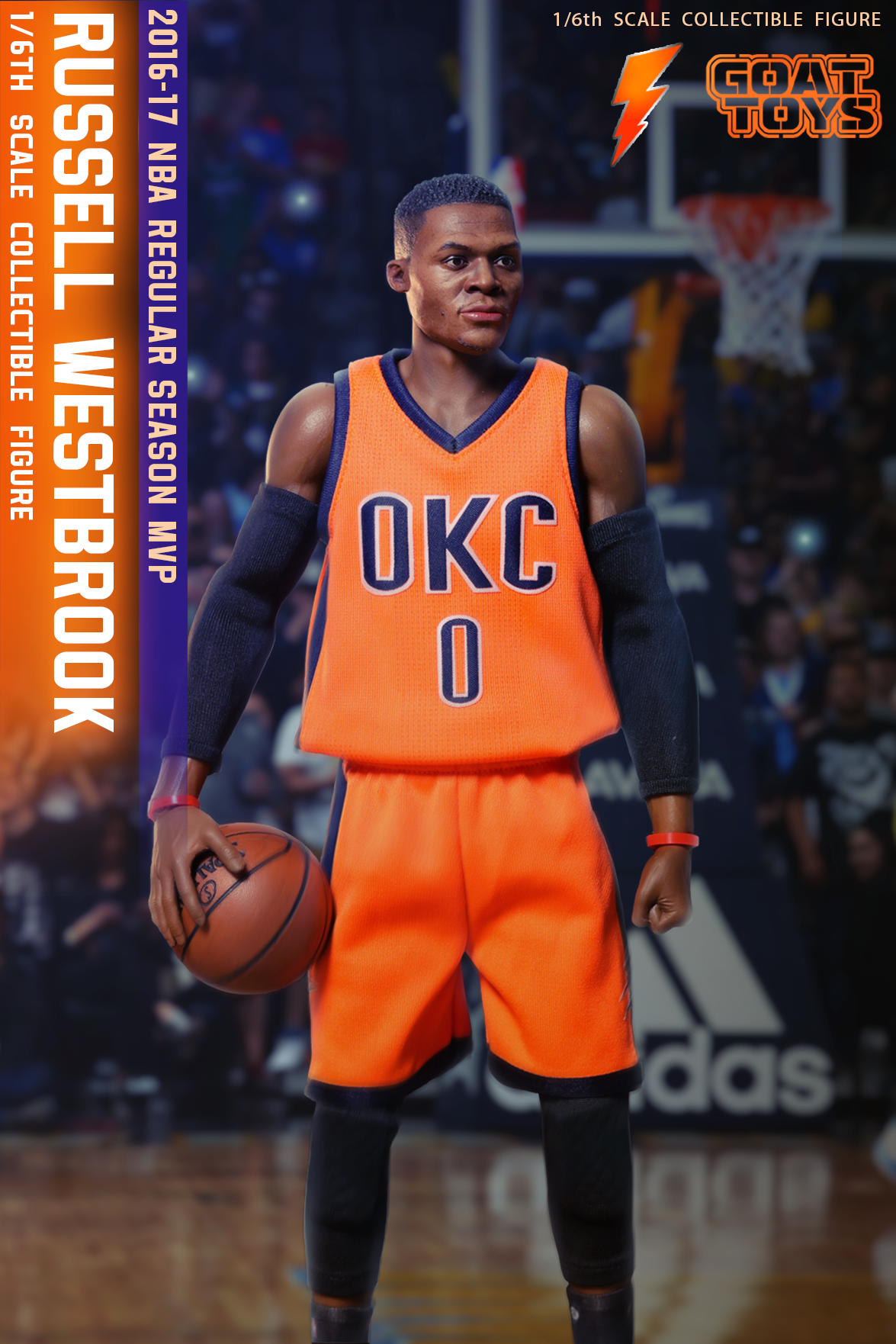 PRE-ORDER Goat Toys Studio - NBA Russell Westbrook 1/6 Statue(GK)