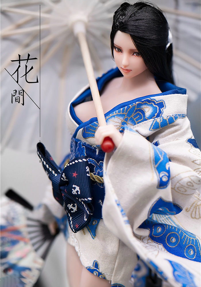 LIFS-19CL04 1/6 Japanese style and short kimono / bathing suit for women soldiers