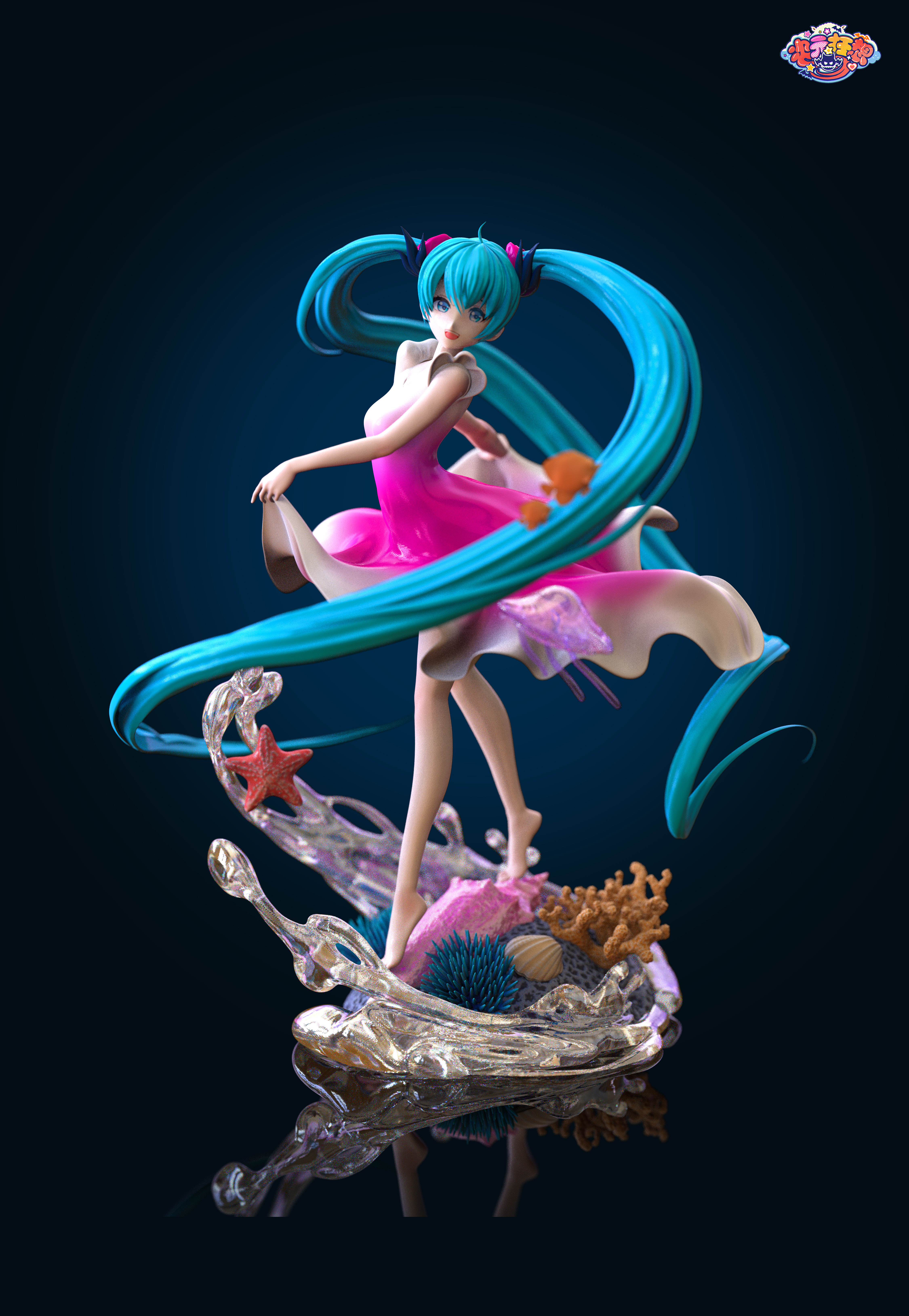 PRE-ORDER Ci Yuan Kuang Xiang Studio - Hatsune Miku - Heart of the Sea 1/9 Statue(GK)