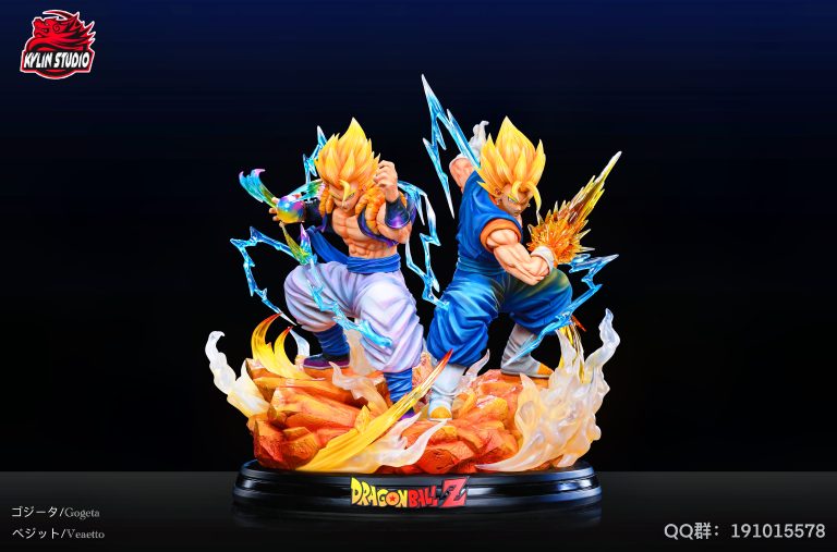 PRE-ORDER Kylin Studio - Dragon Ball Vegito & Gogeta 1/4 & 1/6 Statue(GK)