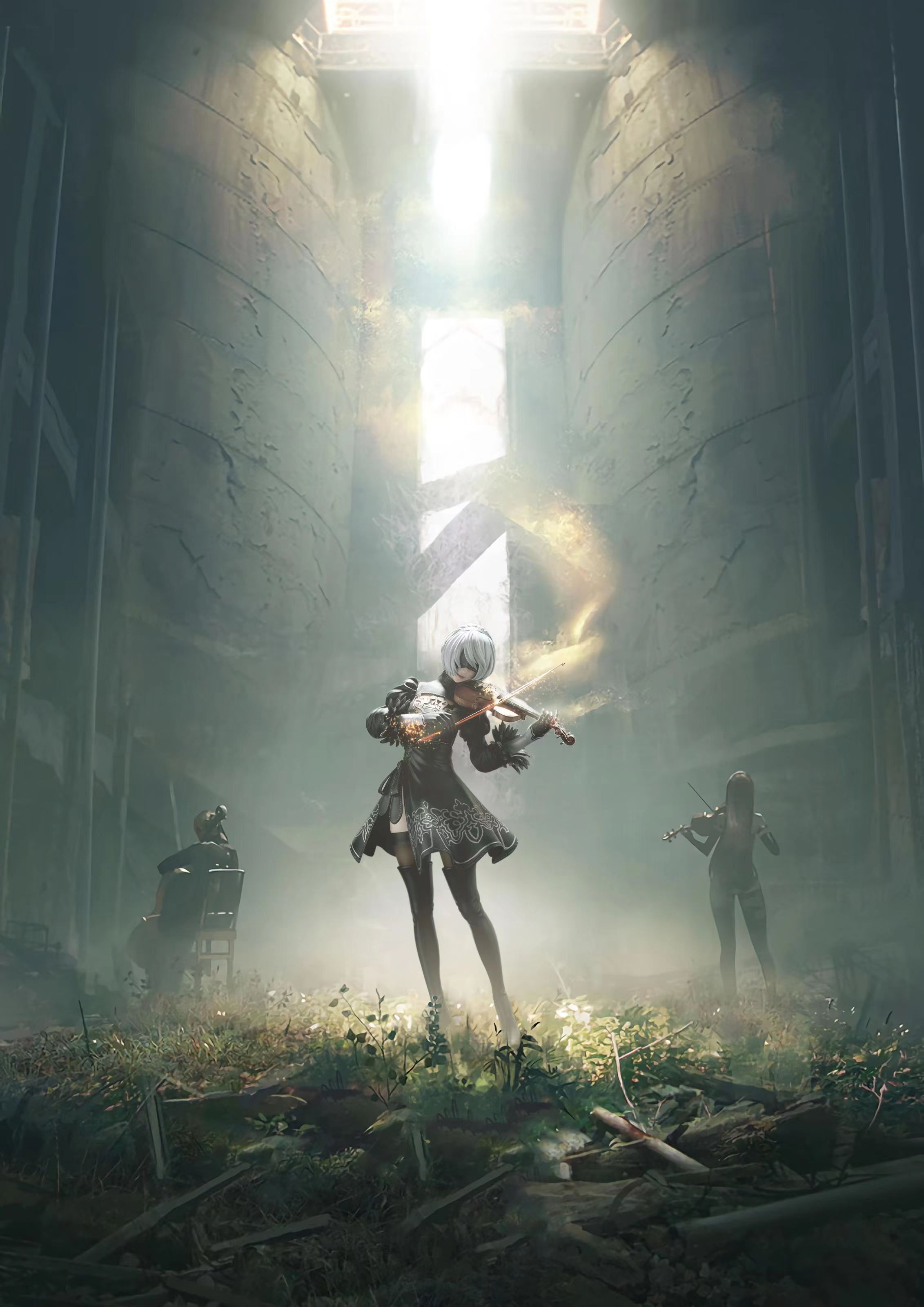 PRE-ORDER ASS Studio Song of the Ancients Violin NieR 2B 1/6 & 1/4 Statue(GK)
