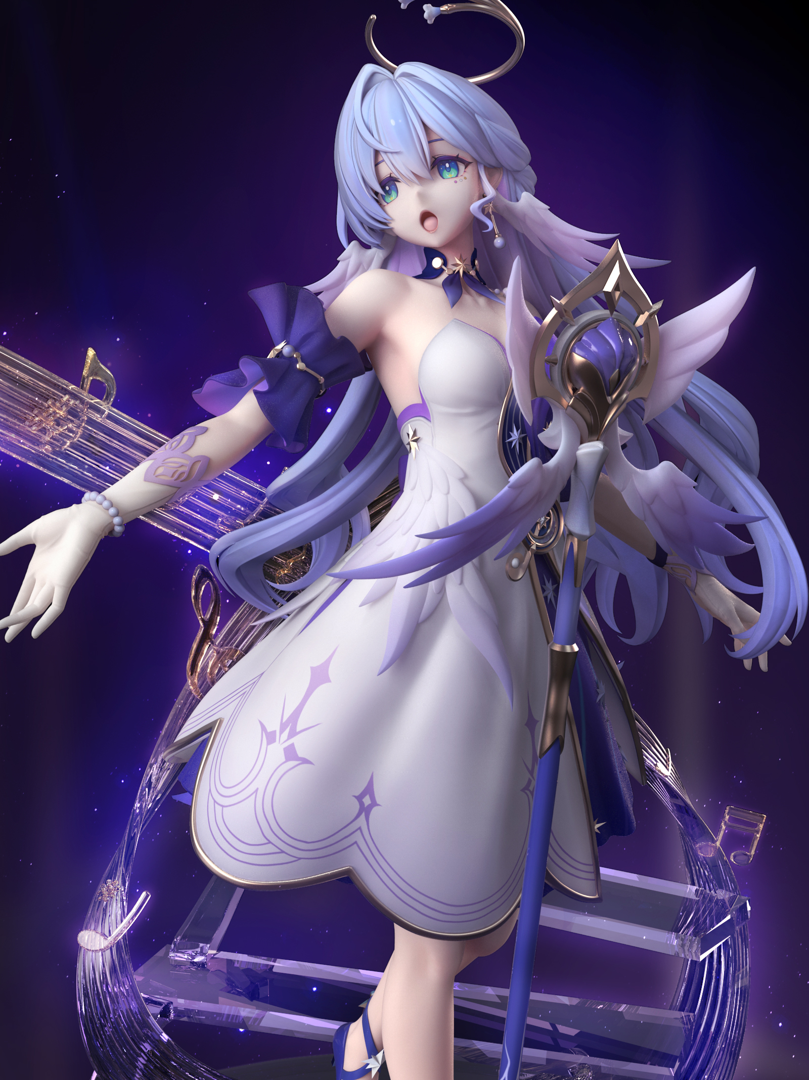 LoveHolic Studio & Alta Studio - Honkai: Star Rail Robin 1/7 & 1/4 Statue(GK) (Adult 18+)