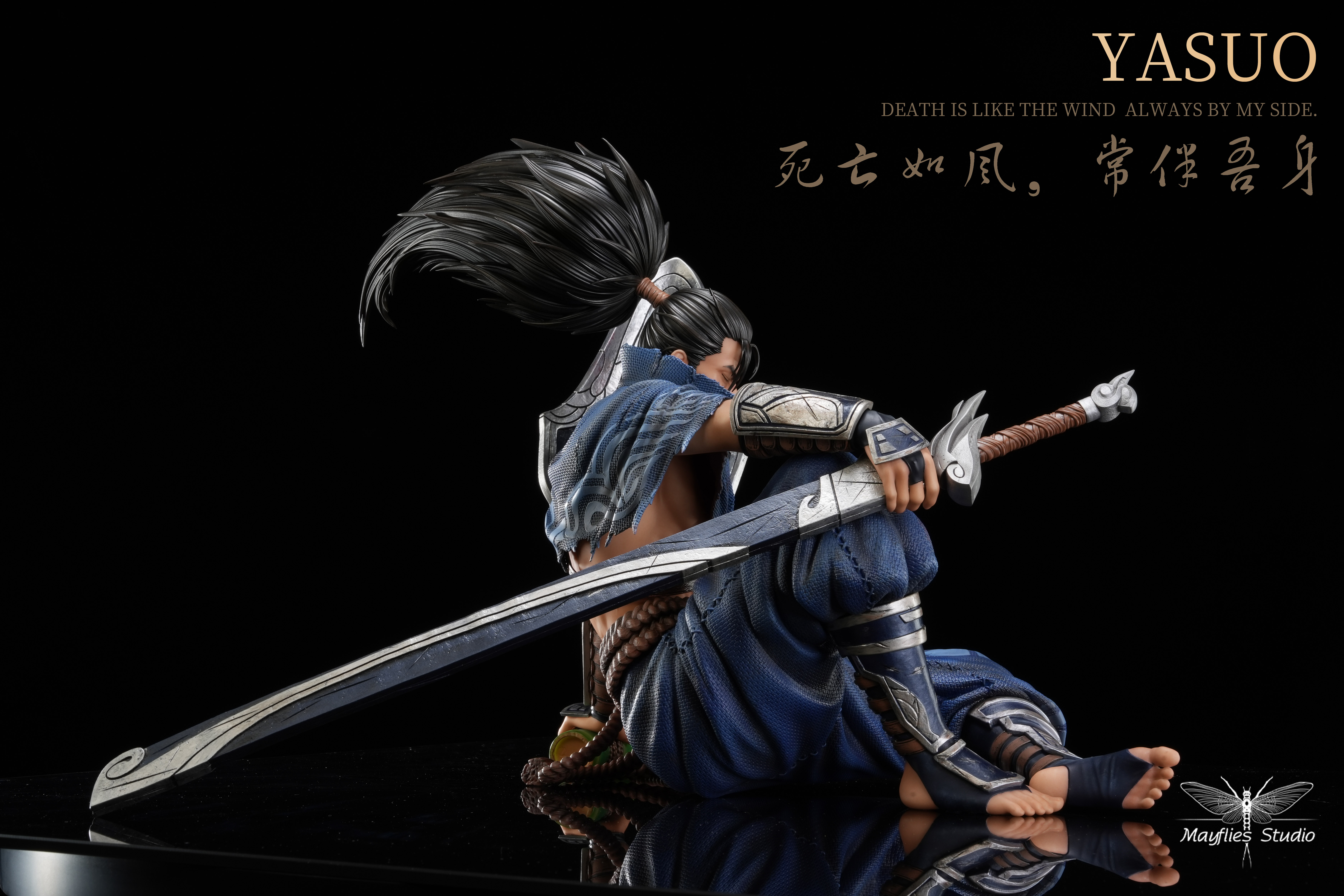 PRE-ORDER Mayflies Studio League of Legends LOLYasuo 1/6 & 1/4 Statue(GK)