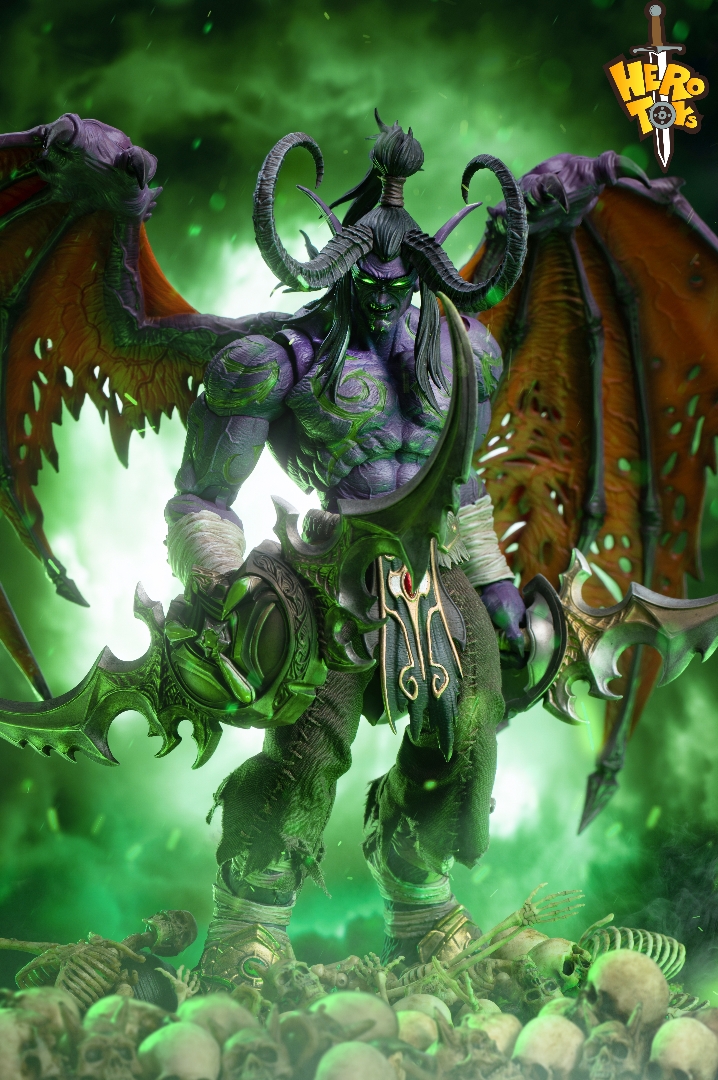 PRE-ORDER Hero Toys Studio - World of Warcraft Demon Hunter Illidan Stormrage 1/6 Statue(GK)