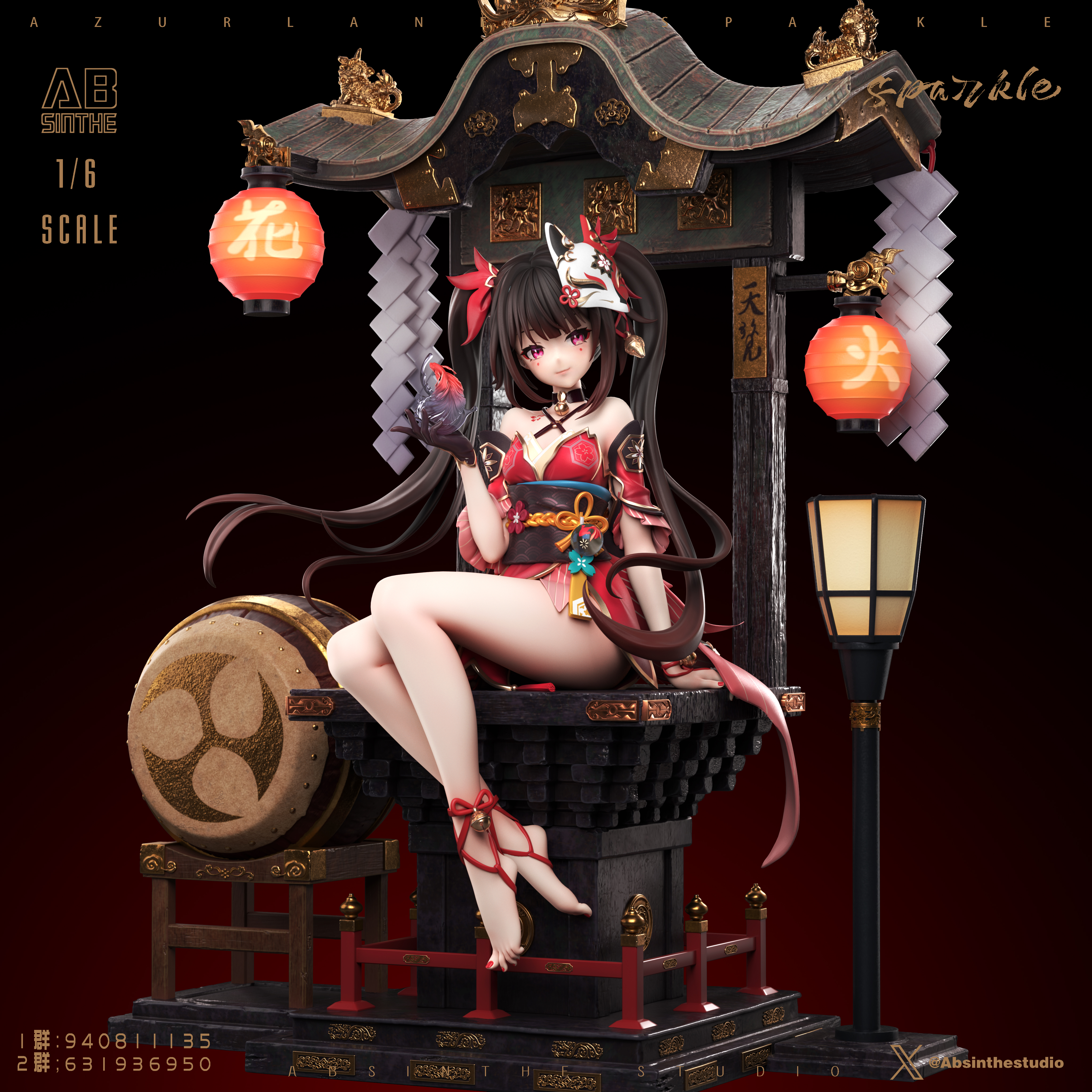 PRE-ORDER ABsinthe Studio - Honkai: Star Rail Sparkle 1/6 Statue(GK) (Adult 18+)