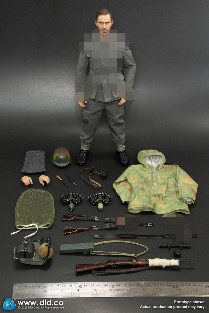 Pre-order 1/6 DID D80163 WWII German Wehrmacht-Heer Sniper – Wolfgang Action Figure