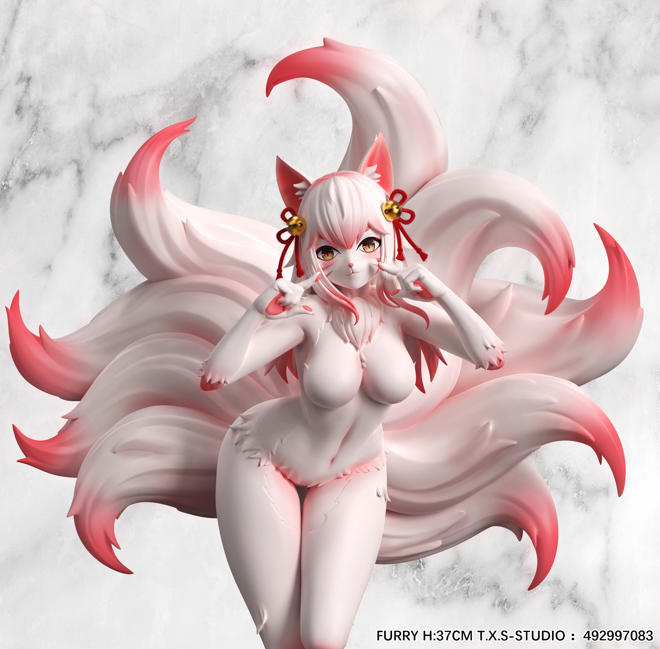 PRE-ORDER T.X.S Studio - Furuniang series urry 1/6 Statue(GK) (Adult 18+)