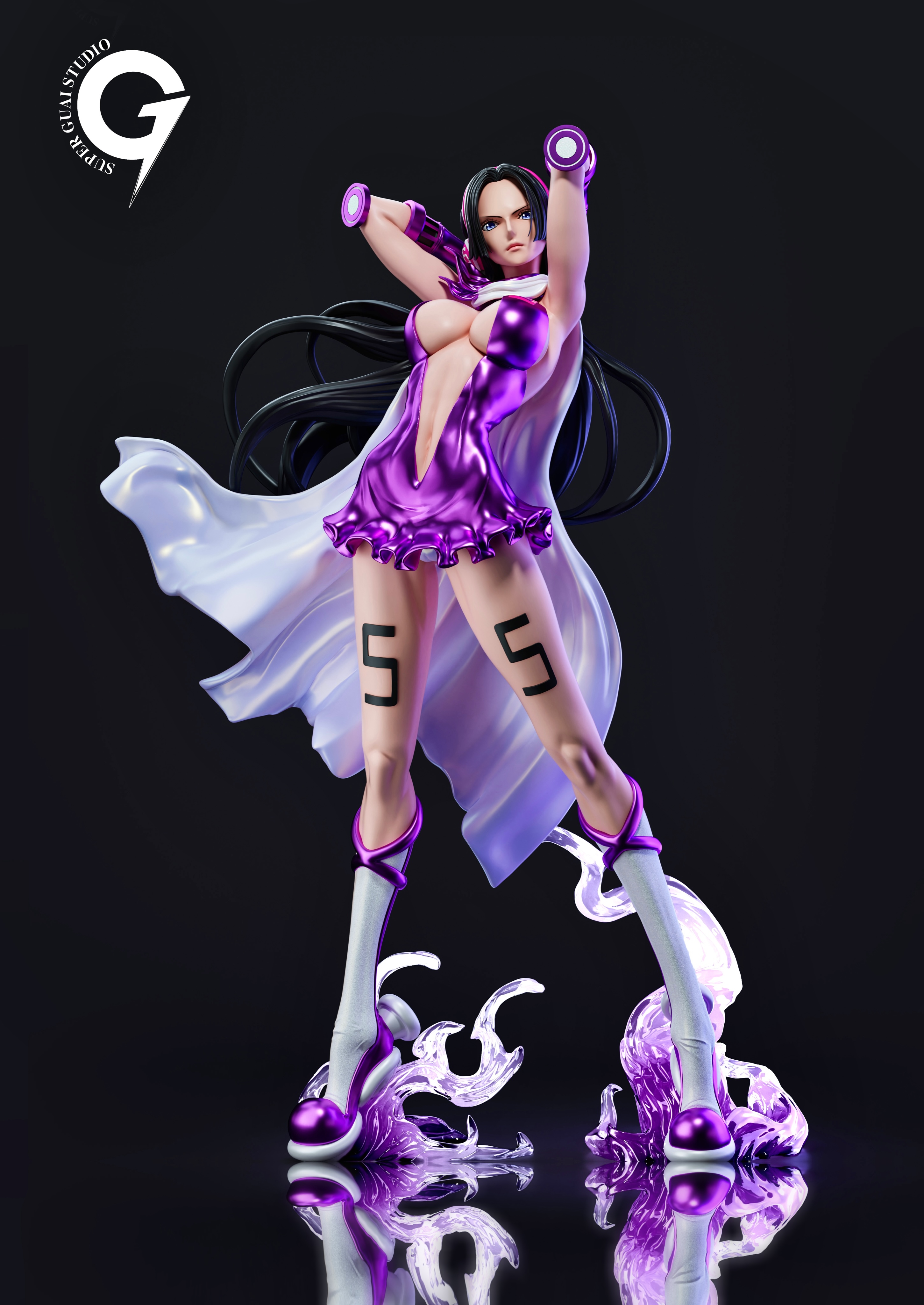 Super Guai Studio - ONE PIECE - Germa 66 Battle Suit Ver. Boa Hancock POP MAX Scale Staue(GK) (Adult 18+)