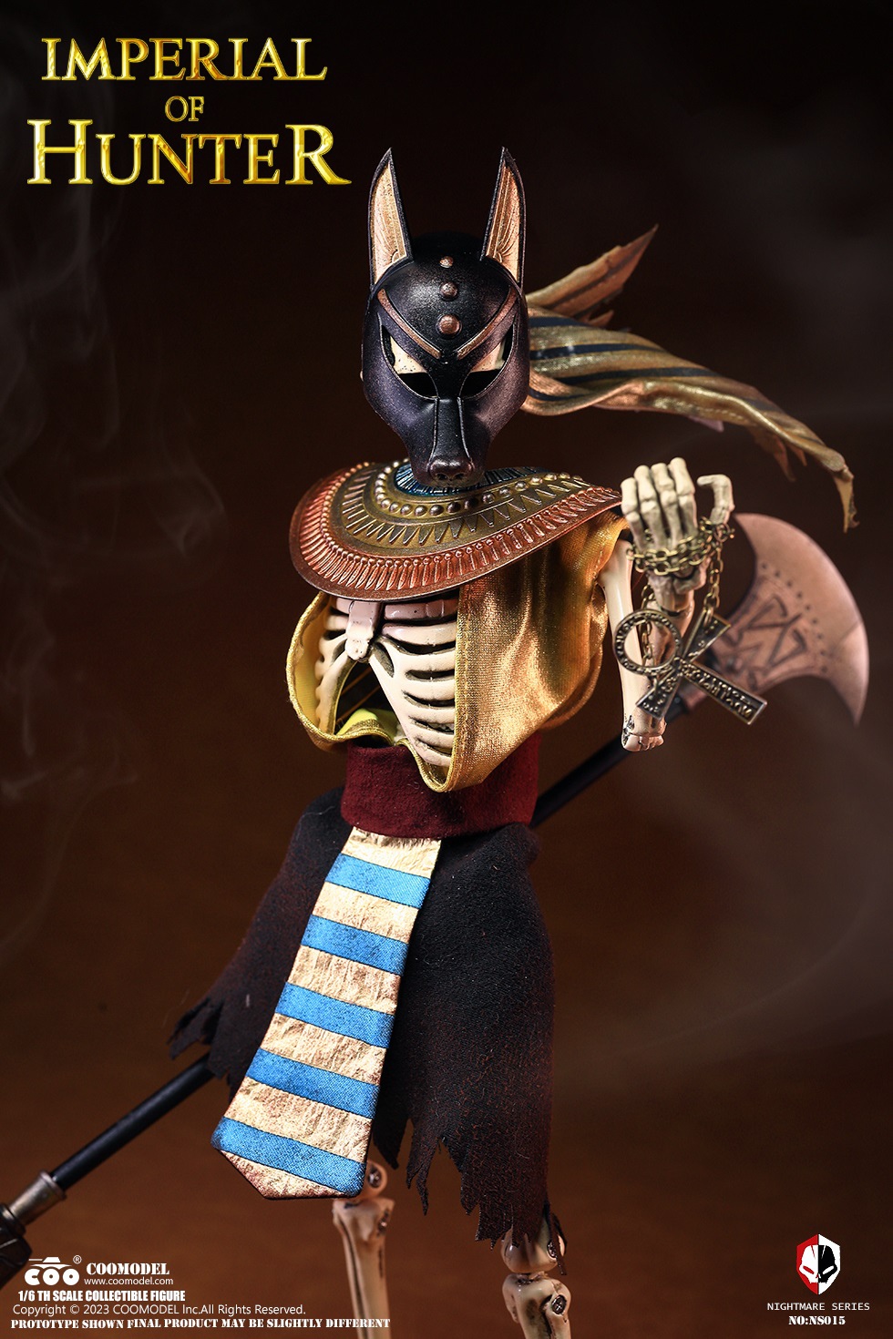 PRE-ORDER COOMODEL DIECAST ALLOY NIGHTMARE SERIES - IMPERIAL HUNTER ( NS015 ) 1/12 Action Figure