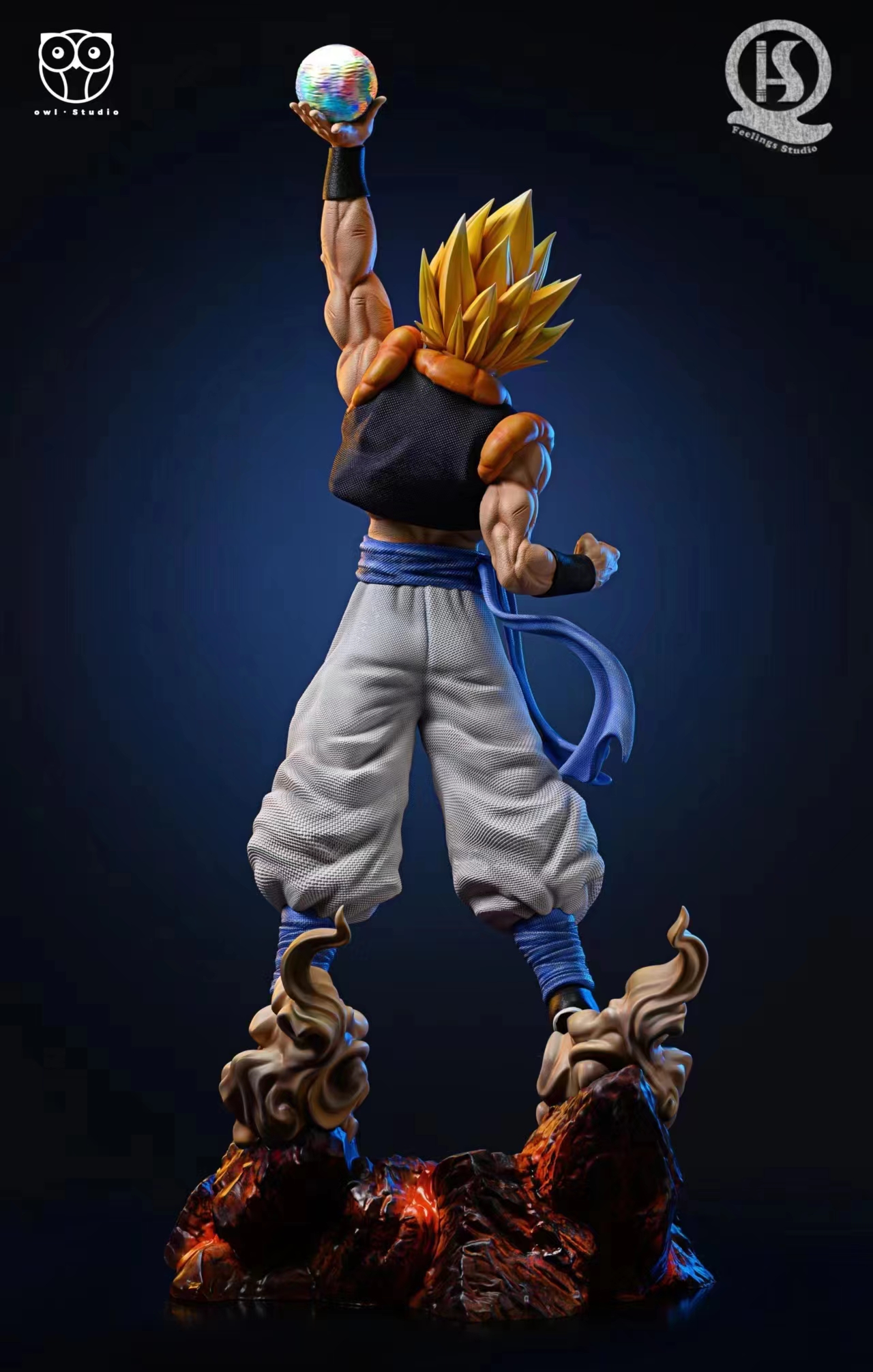 PRE-ORDER Owl & QHS Feelings Studio DRAGON BALL Gogeta 1/4 & 1/3 Scale Statue(GK)