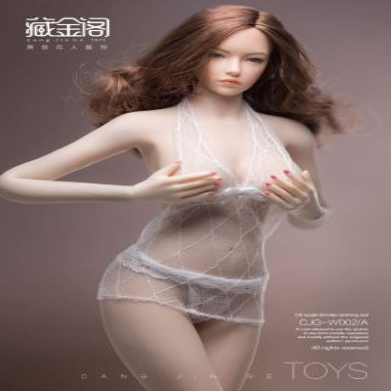 Customized 1/6 Sexy Lace Dress and Socks Set for PHICEN UD JO LD Action Figure DIY