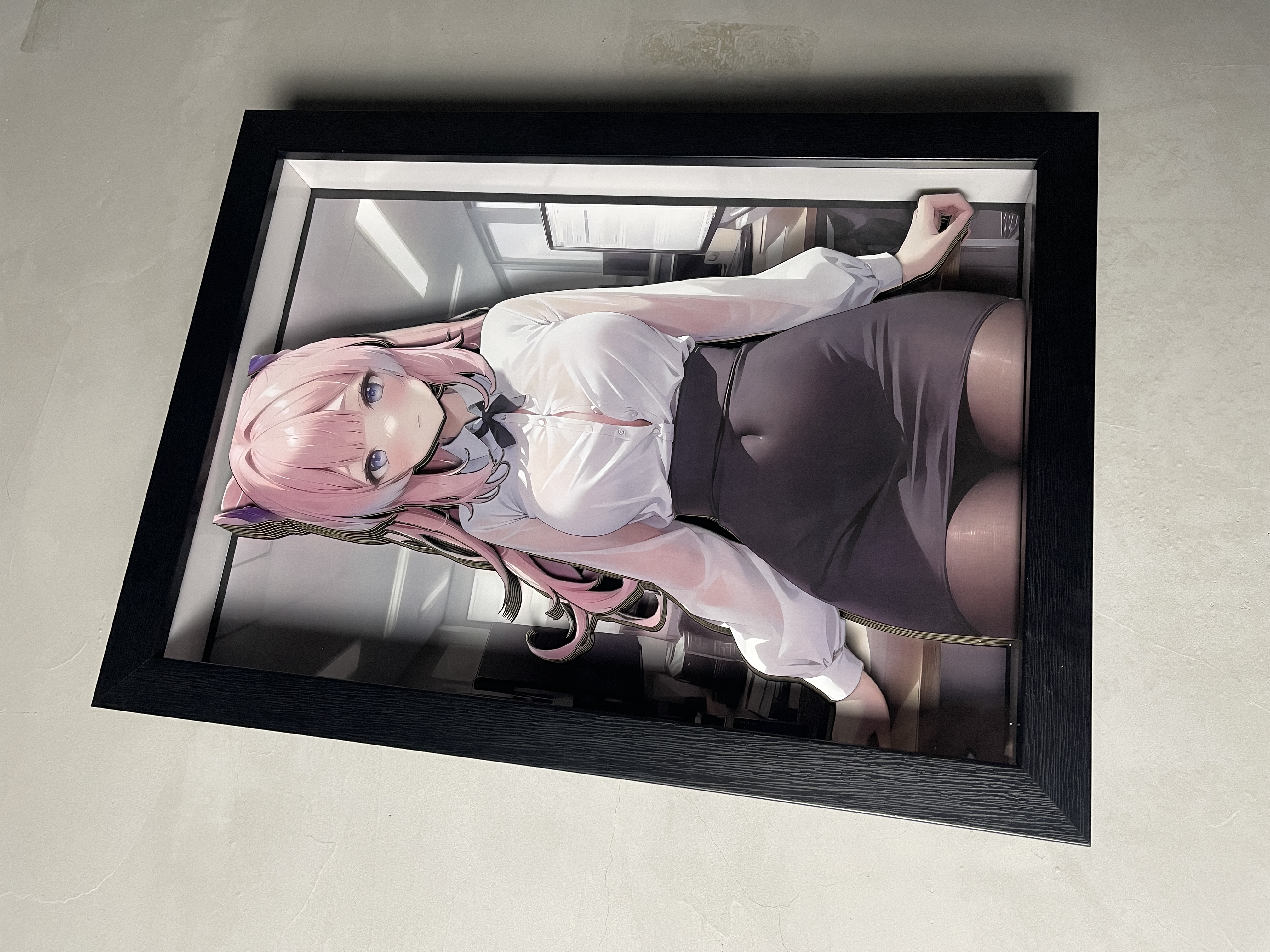 Dorobou Neko Studio - Genshin Impact - DSRL-023 Sangonomiya Kokomi 3D Decorative Painting Scene