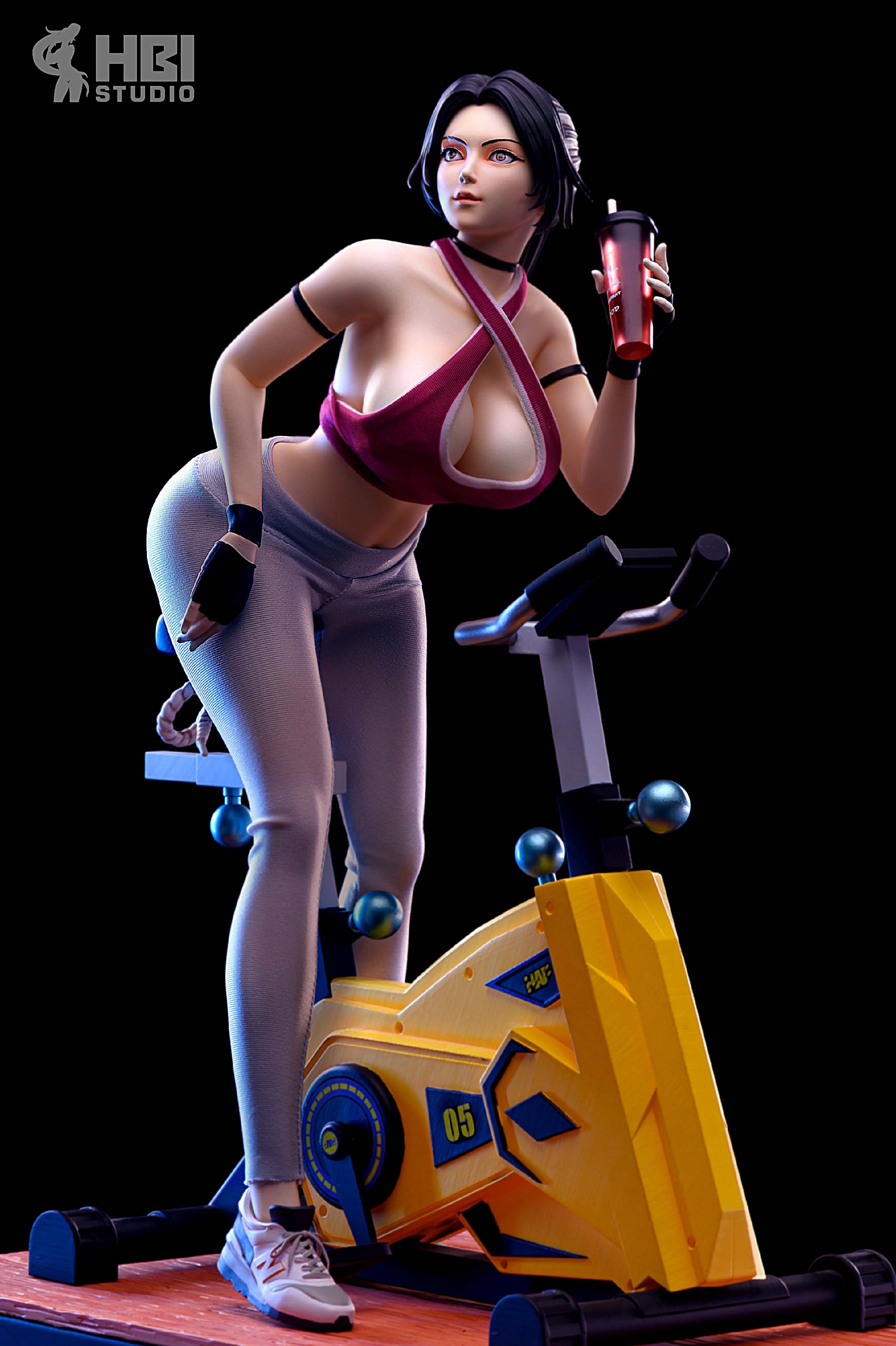 【IN STOCK】HBI Studios Spinning Bike Rola 1/4 Scale Original Design Resin Statue GK/Statue