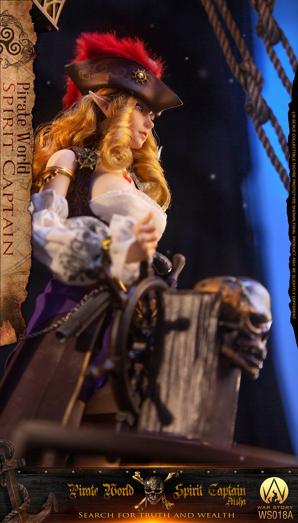 PRE-ORDER War Story WS018A 1/6 Scale Action Figure Pirate Captain Elsa