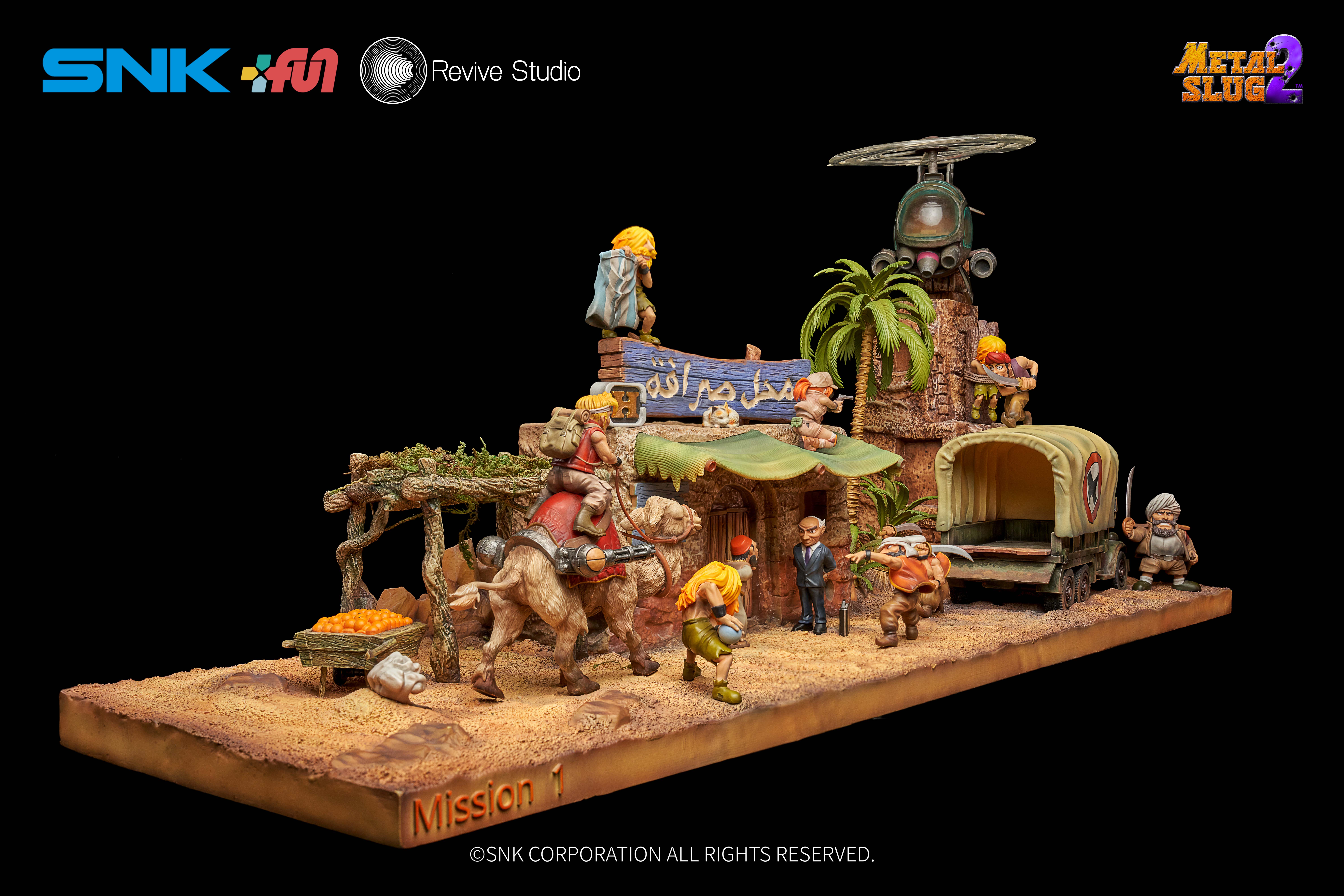 PRE-ORDER Revive Studio - SNK Playmore Licensed METAL SLUG 2 Statue(GK)