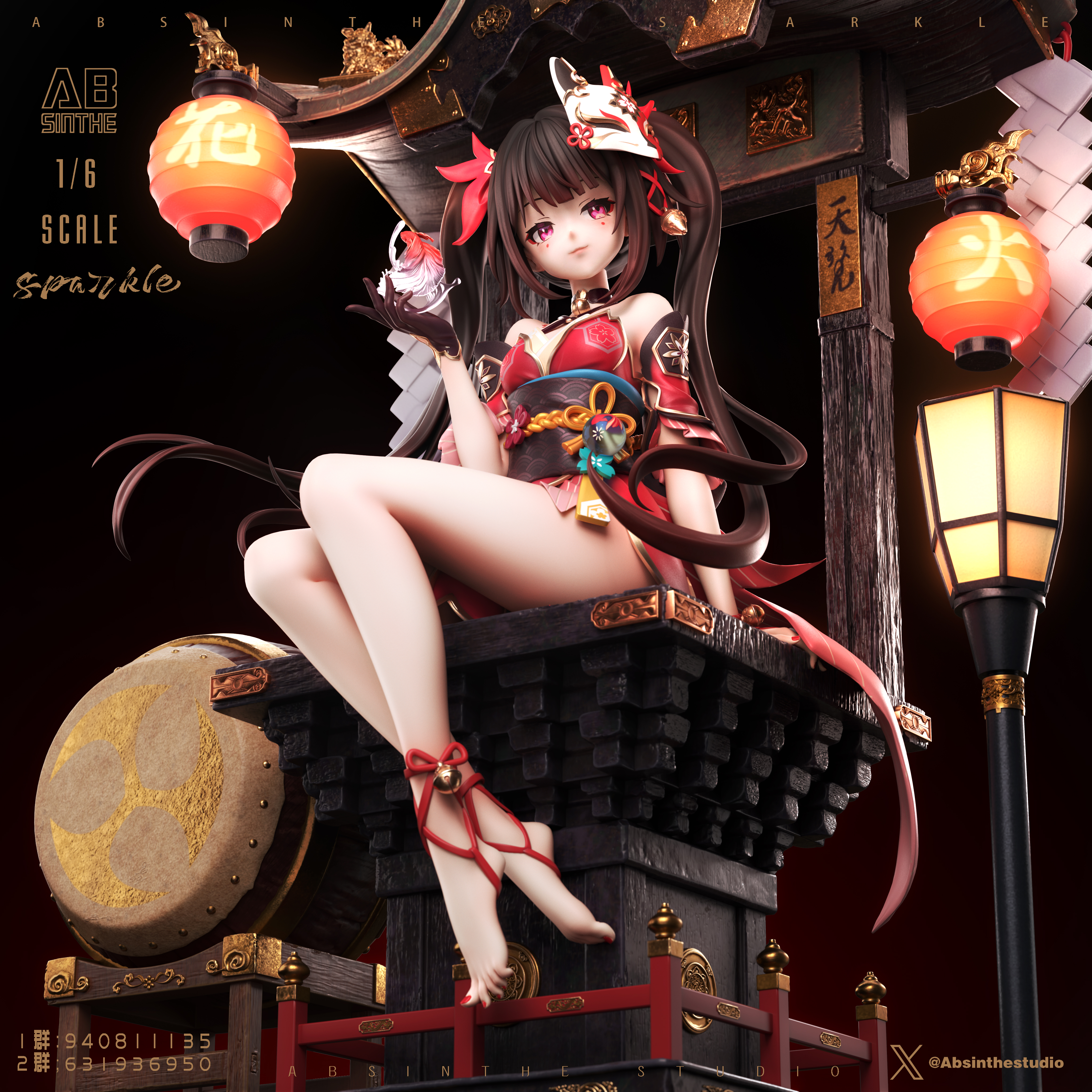 PRE-ORDER ABsinthe Studio - Honkai: Star Rail Sparkle 1/6 Statue(GK) (Adult 18+)