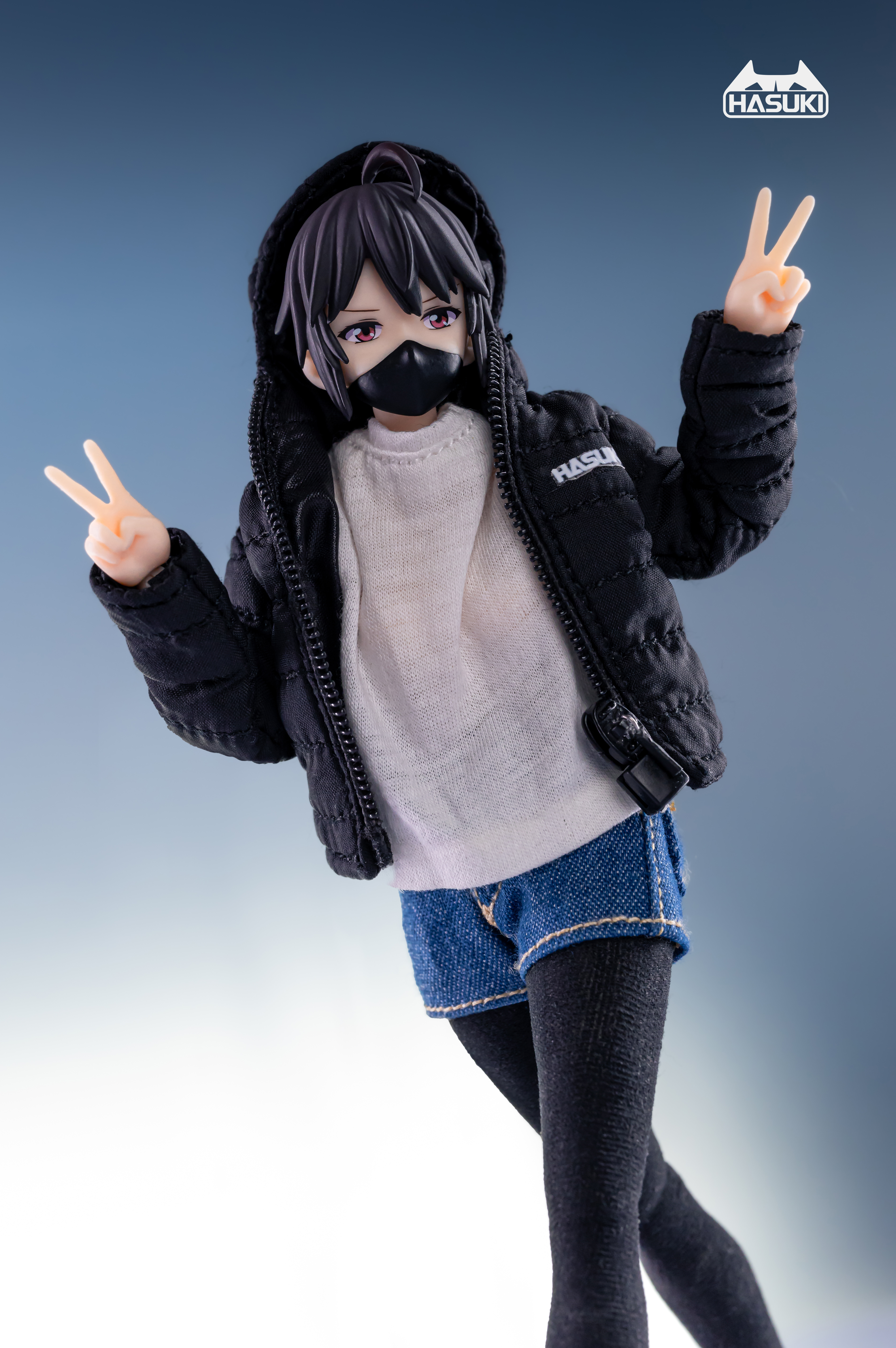PRE-ORDER HASUKI Studio Down JacketsCS009Jiniang Clothing Bag 1/12 Secen