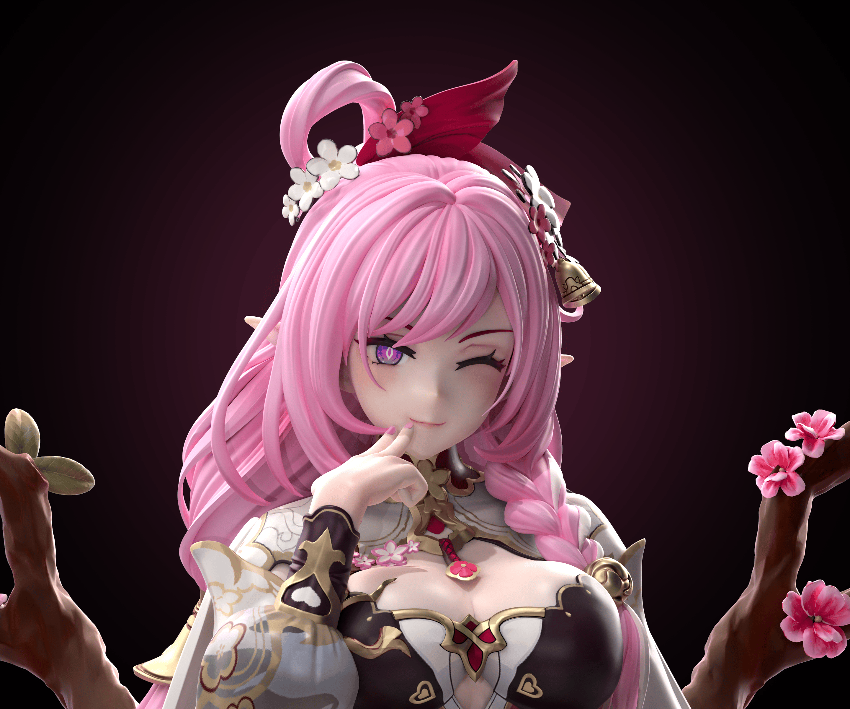 PRE-ORDER HaJiMi Studio - Honkai Impact 3rd Archives Elysia 1/6 Scale Statue (GK)