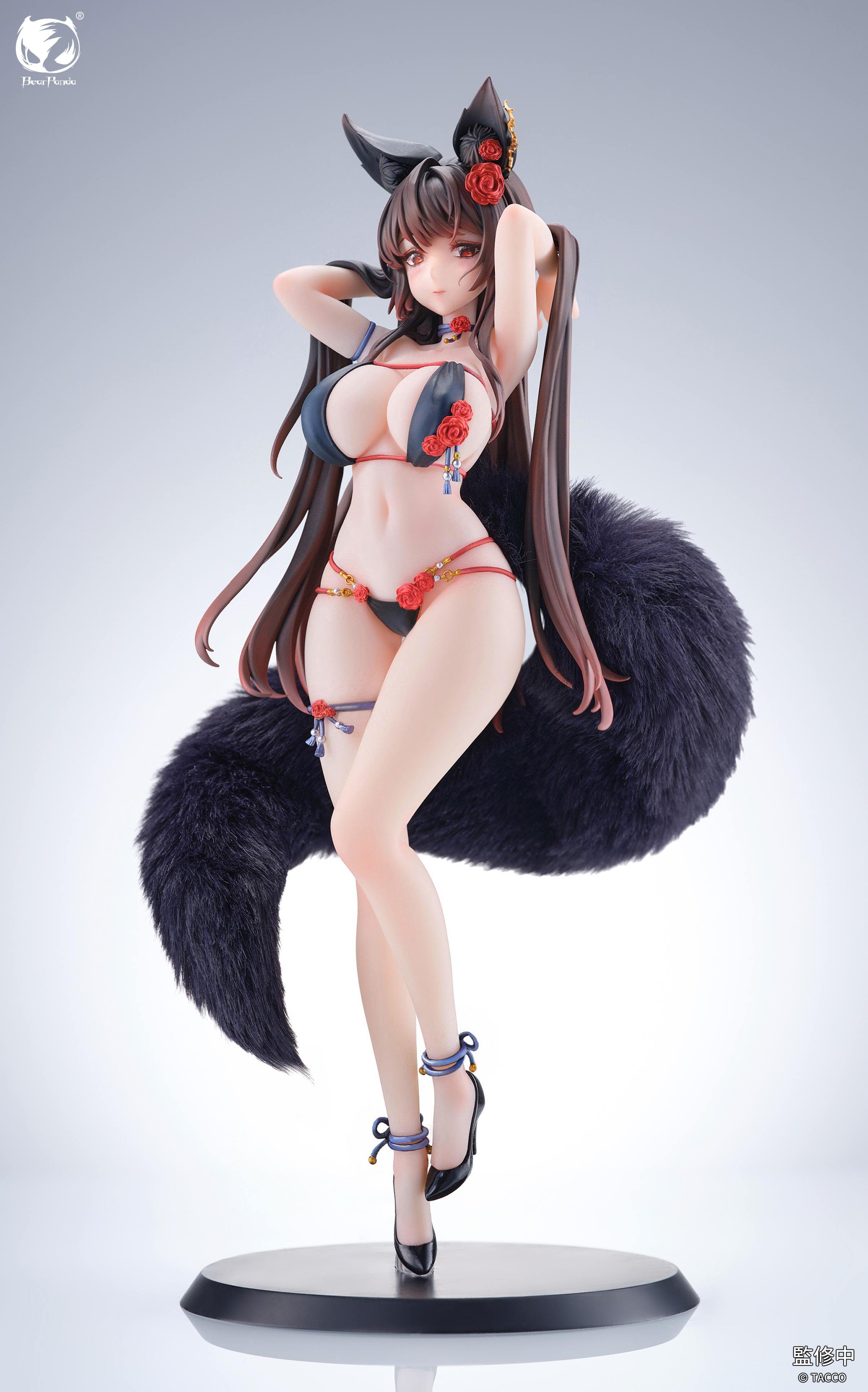 BearPanda Studio - Original Rose (Bara) Real Plush Tracking Eye 1/6 Statue(GK) (Adult 18+)