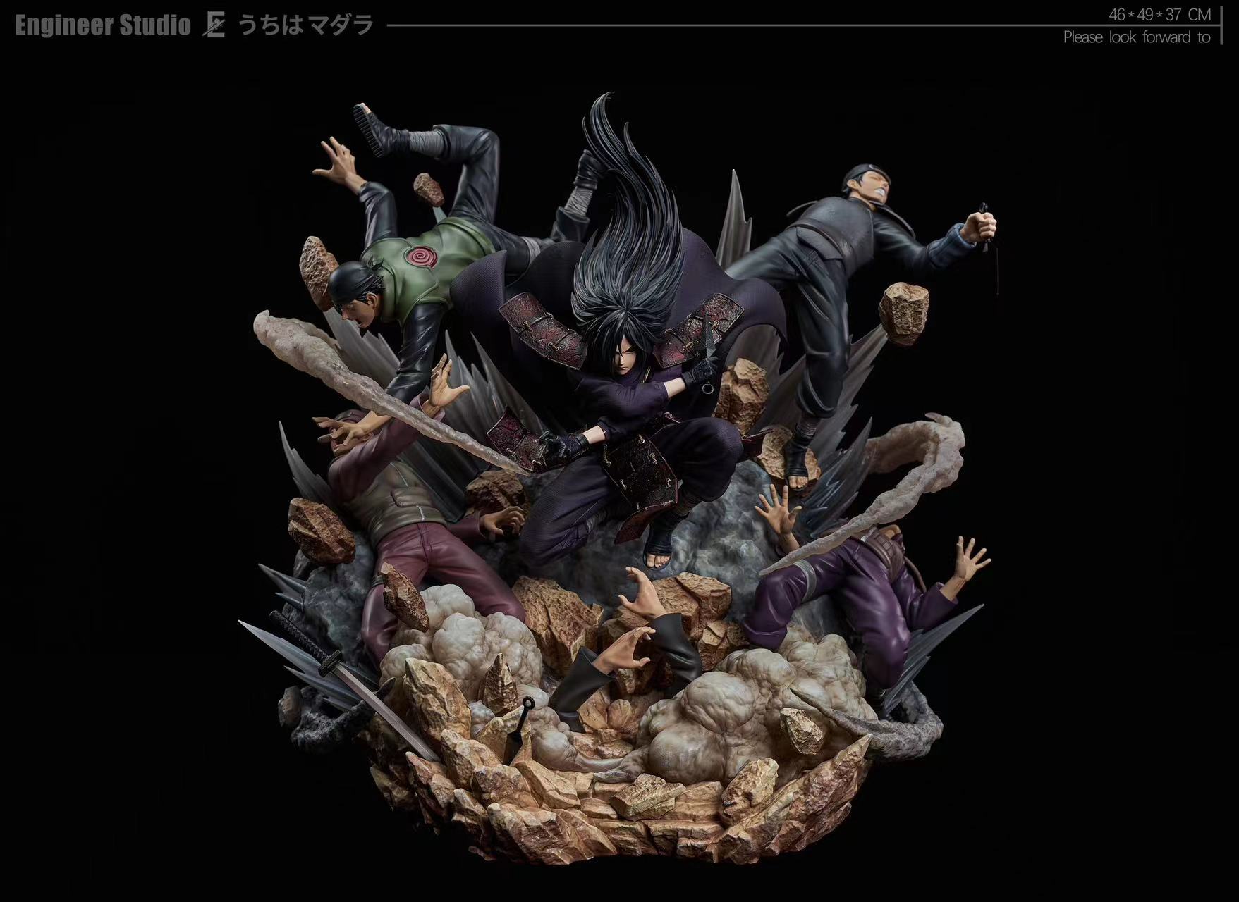 PRE-ORDER Engineer Studio - NARUTO - Battle Madara / Uchiha Sasuke 1/6 Statue(GK)