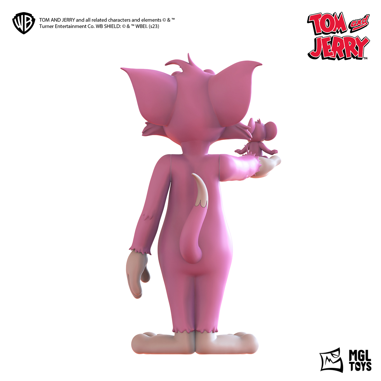 PRE-ORDER MGL TOYS - Warner Bros Tom and Jerry MTJP203 Pink special version Statue(GK)