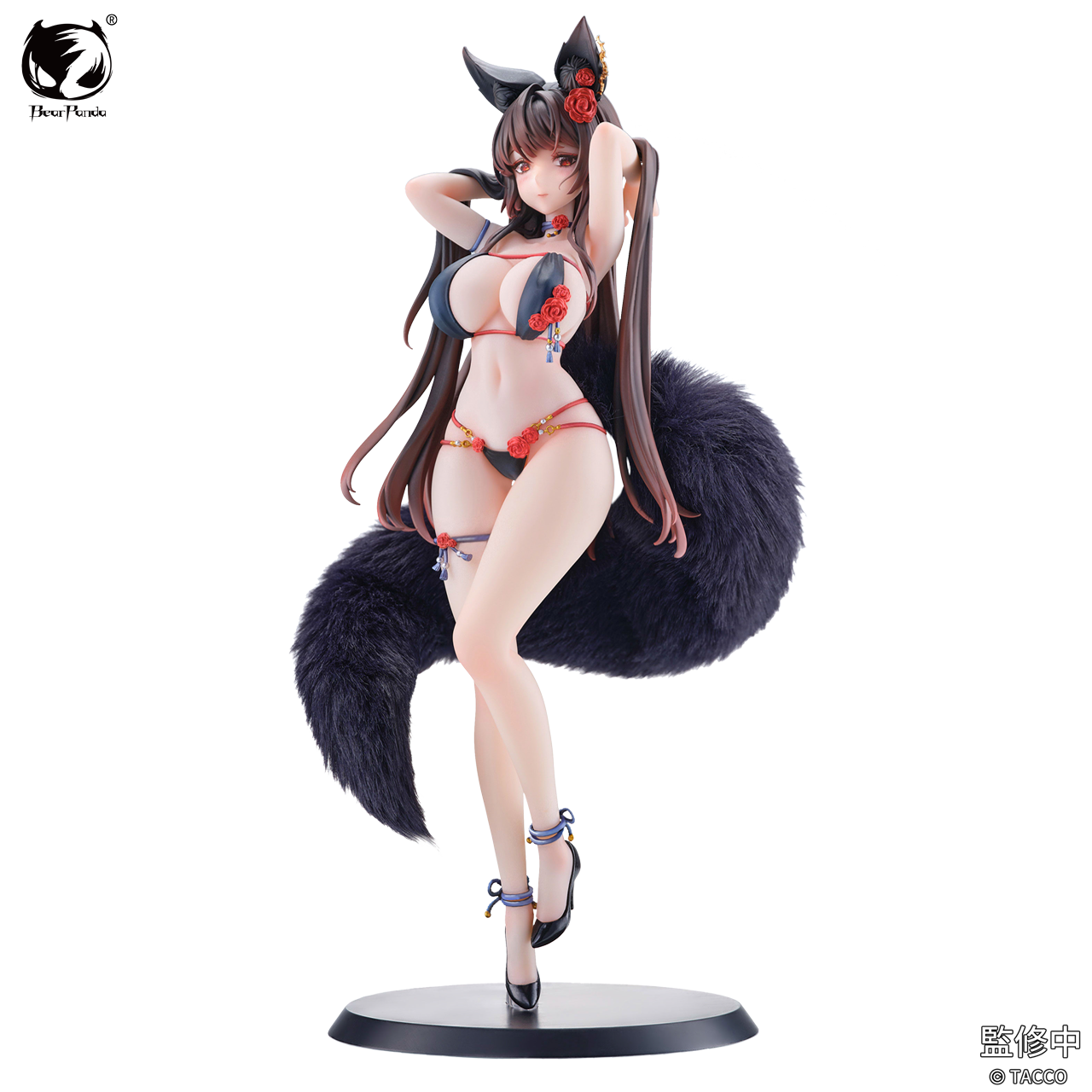 BearPanda Studio - Original Rose (Bara) Real Plush Tracking Eye 1/6 Statue(GK) (Adult 18+)