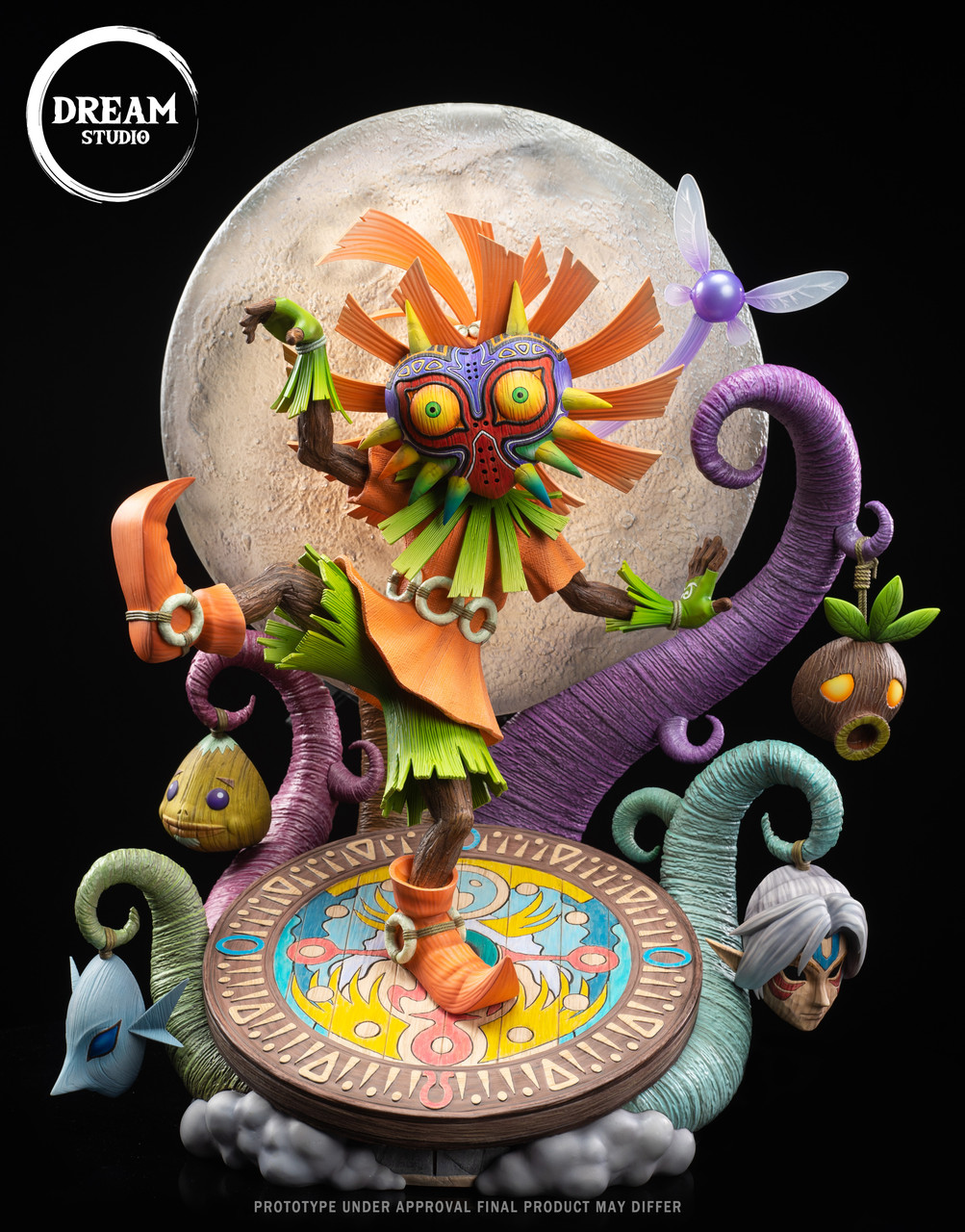 PRE-ORDER Dream Studio The Legend of Zelda Majora's Mask Skull Kid 1/4 Scale Statud(GK)