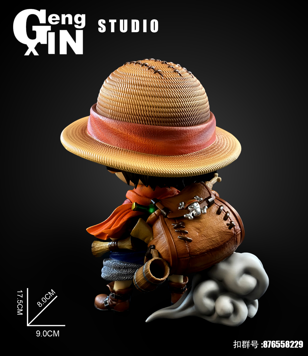 PRE-ORDER GENGXIN Studio - One Piece Mugiwara no Ichimi Jungle Adventure-Luffy Statue(GK)