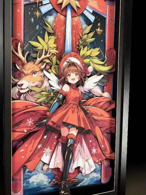 IN-STOCK MOMO Studio - Card Captor Sakurat - Decorative Painting of SAKURA Scene