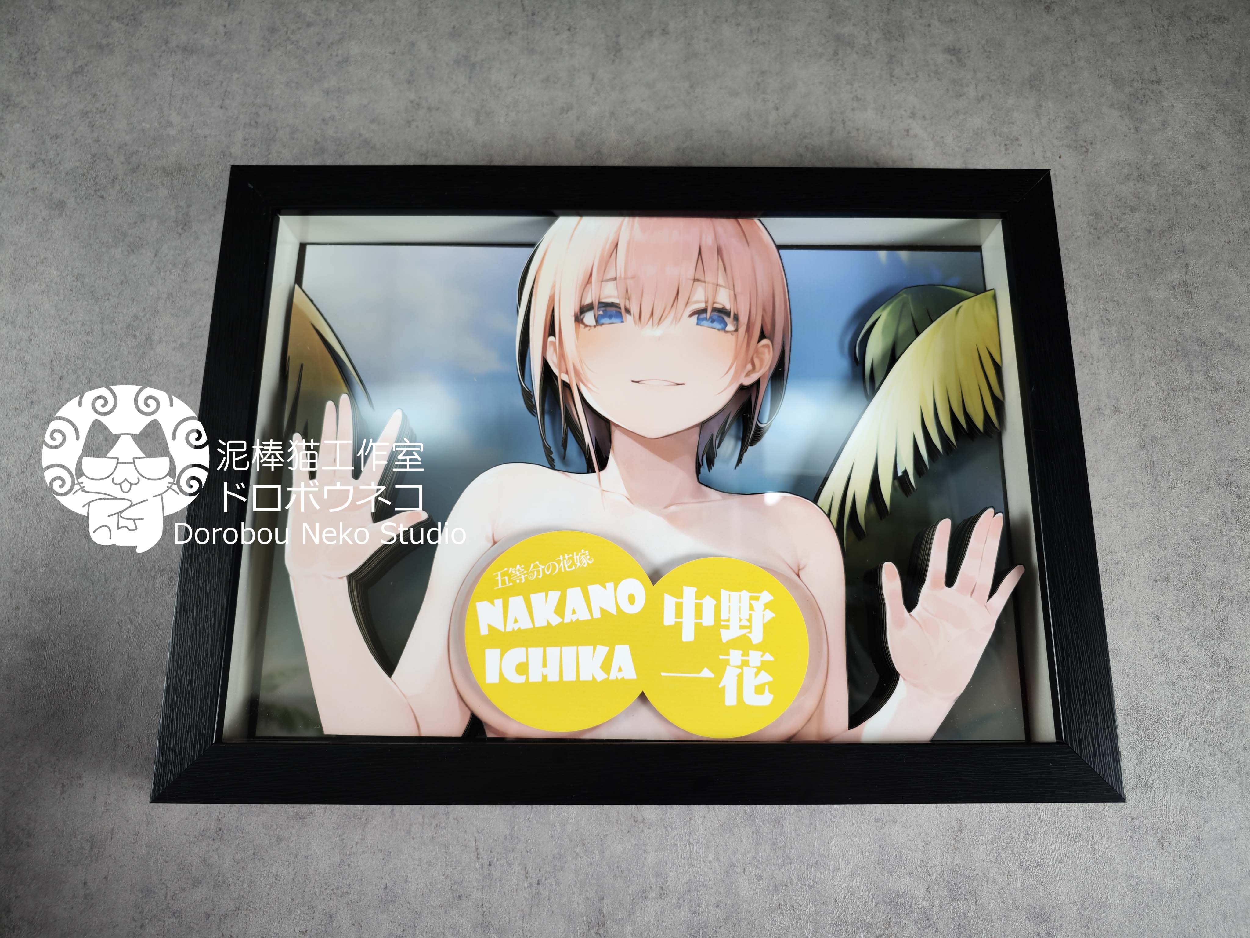 IN-STOCK Dorobou Neko Studio - 5Toubun no Hanayome Decorative Painting - D Decorative Painting of Ichika Nakano (DSOS-001) Panit Scence