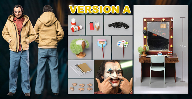 1/6 Scale Male Full Set Action Figure Model BH006A Bullet Head X WAR The Mentally ill STORY Casual Suit Accessories Toys Set